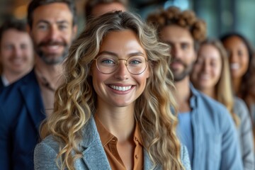 Fototapeta premium Portrait of a successful business team