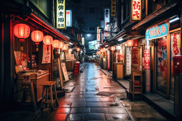 Fototapeta premium Old street in Kyoto, Japan