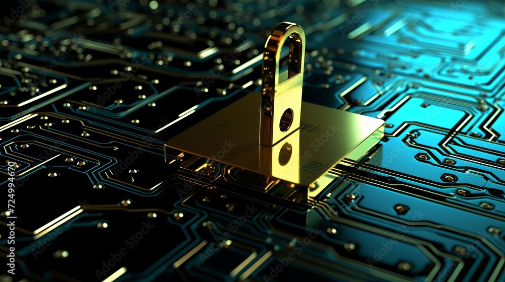 Aufkleber advanced cybersecurity and privacy concepts for data protection and internet security technology