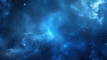 Obraz premium Deep_Space_Watercolor