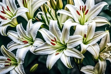 bouquet of lilies