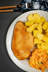 Chicken breast cutlet.