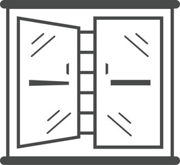 Window Icon I Clipart I Vector I Illustration 