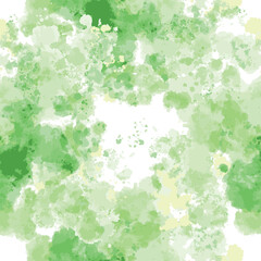 Seamless artistic watercolour colourful splash pattern. Looped background