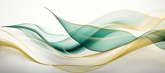 Abstract waves digital artwork background template