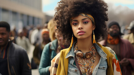 Image celebrating Black History Month, honoring achievements and cultural contributions