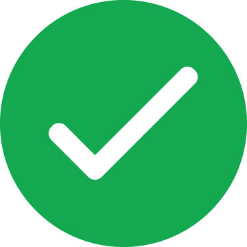 Confirm button icon design template 01