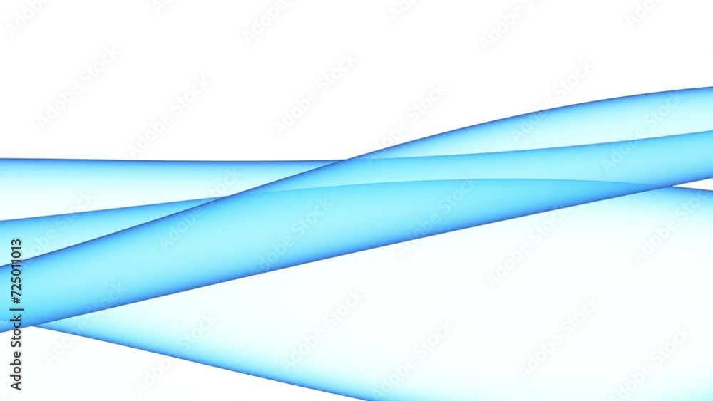 Poster abstract colorful wavy background in bright blue on white backdrop. modern colorful wallpaper. seaml