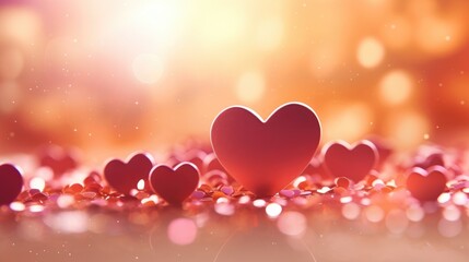love red heart texture, heart background Valentine's Day.banner.