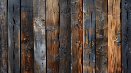 Old wooden background from boards