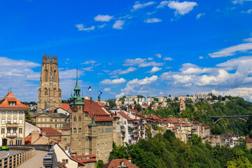 View The Old Town Fribourg