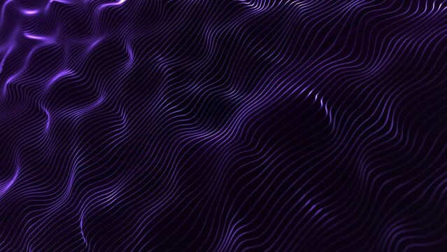 abstract background with purple lines. abstract colorful liquid liner back ground. 4K	