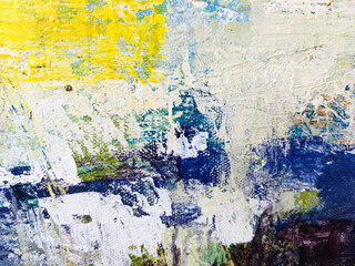 Abstract painting.  Background design of acrylic painting , rich texture.  Modern art oil painting.  Hand drawn brush stroke. Abstract contemporary art for background.