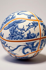 Porcelain basketball
