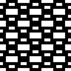 Seamless pattern. Geometric background. Blocks illustration. Rectangles ornament. Tiles wallpaper. Ethnic motif. Bricks backdrop. Digital paper, textile print, web design, abstract. Vector artwork.