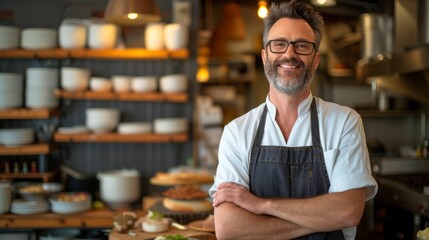 Farm-to-table chef, sourcing local and sustainable ingredients