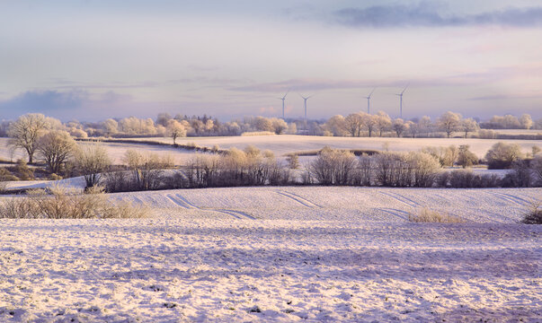 The country with light snow