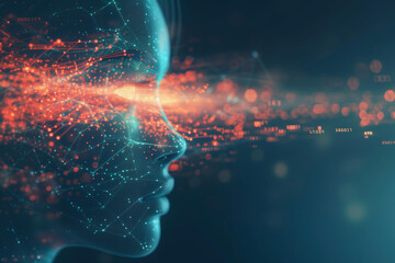 Exploring the Intersection of AI, Neural Networks, and Human Senses - A Wide-Format Journey into the Future of Communication