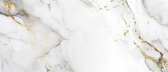 Premium luxury white and gold marble background, golden gilded majestic banner