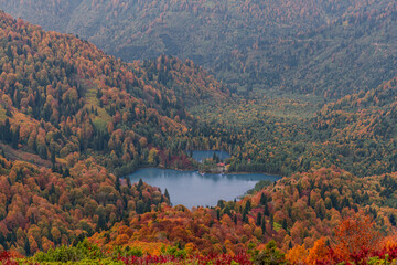 Karagöl view from above