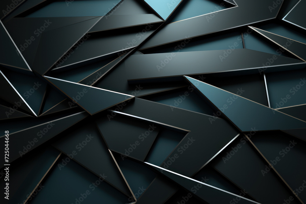 Poster a geometric pattern of intersecting lines and shapes, forming a modern and visually appealing backgr