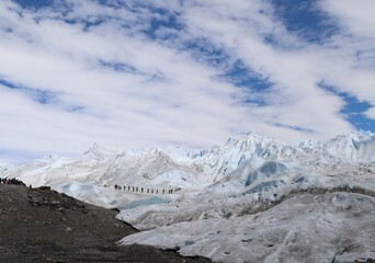 Perito Moreno Glacier expedition group