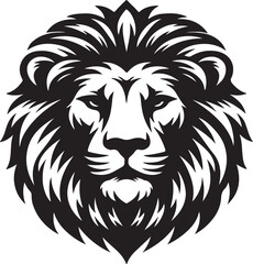 lion head silhouette