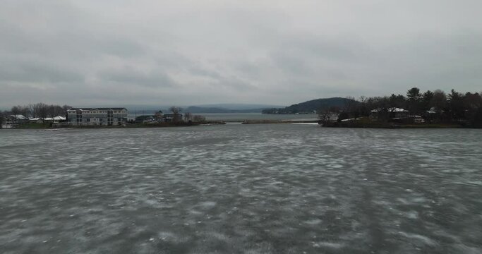 icy lake