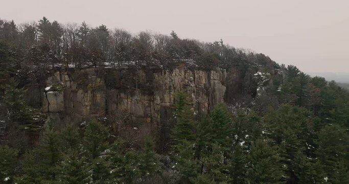 winter bluff