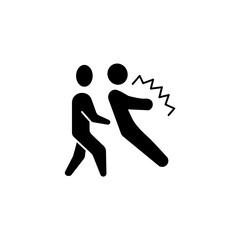 trust concept line icon. Simple element illustration. trust concept outline symbol design.