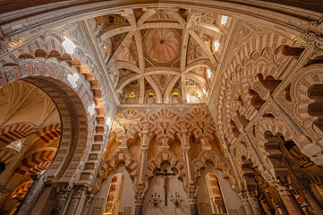 Fototapeta na wymiar Mezquita – the great mosque of Cordoba, Spain. 