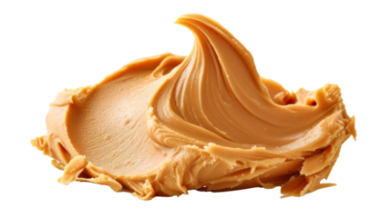 A Peanut Butter on a Isolated on Transparent Background