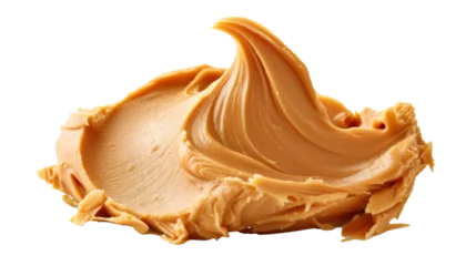 Foto op Canvas A Peanut Butter on a Isolated on Transparent Background © cac_tus