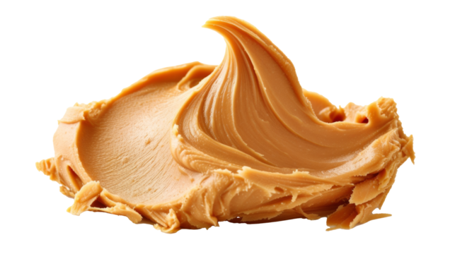 A Peanut Butter on a Isolated on Transparent Background
