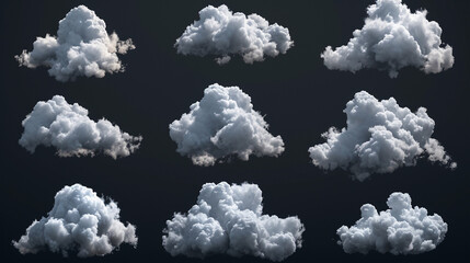 clouds in the sky - obrazy, fototapety, plakaty