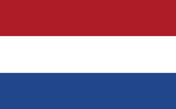 Flag of Netherlands. Netherlands state symbol. Dutch flag