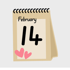 Valentine calendar