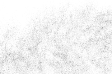 Black texture on white. Worn effect backdrop. Old paper overlay. Grunge background. Abstract pattern. Vector illustration.	 - obrazy, fototapety, plakaty