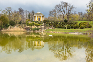 The Leopoldine Temple in the park of Esterhazy Castle in Eisenstadt, Austria, Europe.