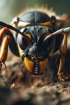 close up of a bug