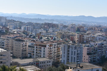 Fototapeta na wymiar Tirana, capital and largest tourist city, Albania, Europe, Balkans, 