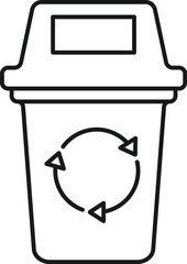 Recycle Dustbin icon 