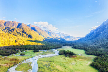 D NZ Eglinton Wide vale river