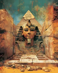 Foto op Canvas ancient egyptian © sailorsoul33