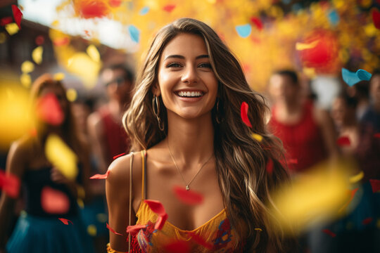 Colombian festivities, colorful months of the year, Christmas, Feria de Cal, explosion of music and color, enjoy the famous Carnavales de Barranquilla. happy, emotion, incredible beautiful