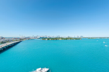 Photo of the view taken in Miami Florida