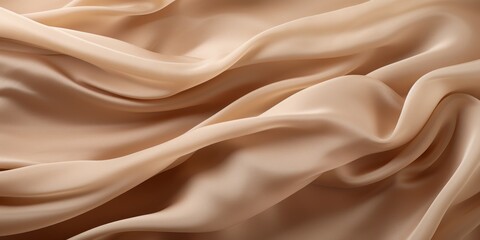 Fototapeta premium Satin Fabric Background. Luxury Silk Texture Cloth. Abstract Textile Backdrop. Generative AI