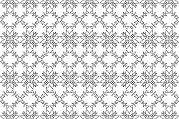 Seamless Art Design Geometric Texture Pattern.