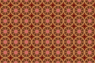 Seamless Art Design Geometric Texture Pattern.