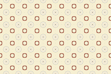 Seamless Art Design Geometric Texture Pattern.